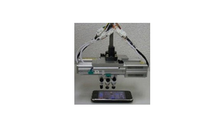 タッチパネル用打点ロボット