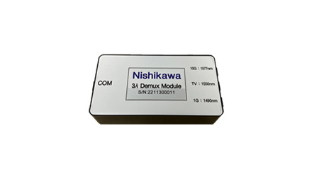 10G-PON用3波長分離モジュール 3λ Demux Module