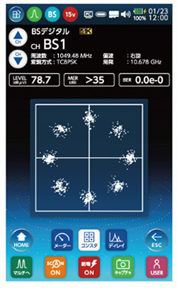 コンスタレーション表示